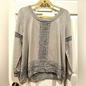 Skye’s the limit embellished sweatshirt (XL)